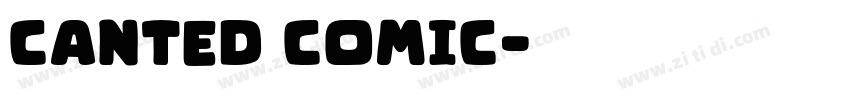 Canted Comic字体转换